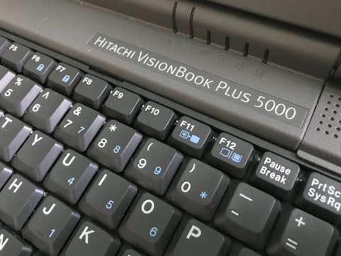 Tearing down a Hitachi VisionBook Plus 5000