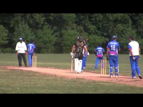 2015 CLNJ Final: Stars Cricket Club Batting against Gymkhana