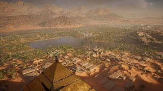 Climbing a Pyramid - Assassin's Creed Origins