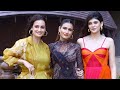 Dia Mirza Sanjana Sanghi Fatima Sana Shaikh Promoting Their Upcoming Movie DHAK DHAK