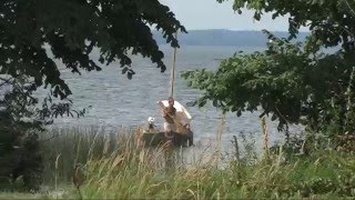 Szeroki ostrow (Wide island), Sniardwy lake, Poland