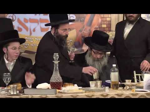 Viznitz Boro Park Rebbe At Liska Bar Mitzvah - Kislev 5782