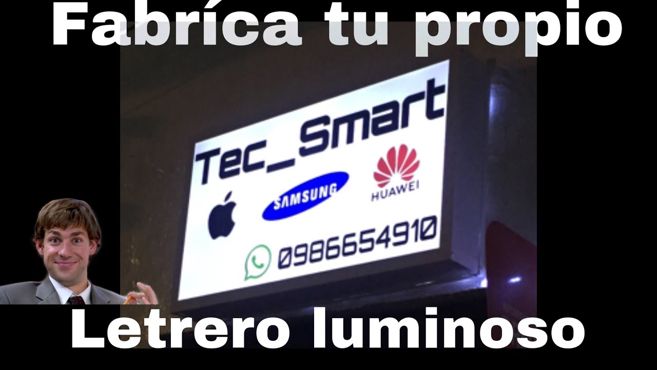 Letrero luminoso!!! tu lo puedes hacer