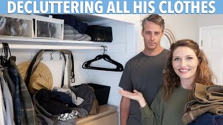 Decluttering With My Husband (It's Funny)