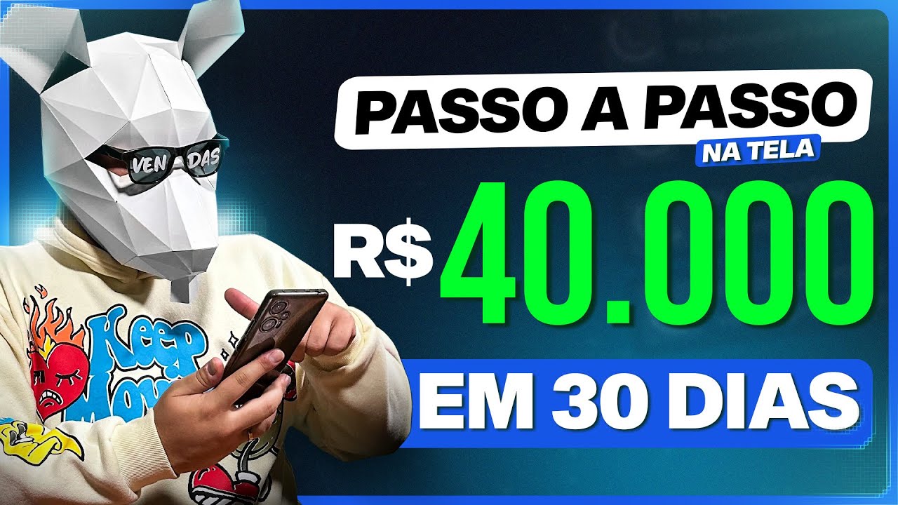 COMO EU FIZ 40 MIL REAIS EM 30 DIAS USANDO O MANYCHAT [COPIE E COLE HOJE MESMO]