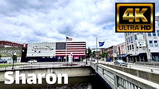 【4K】Sharon Pennsylvania - Day Walk - May 2025