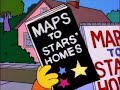 The Simpsons Maps To Movie Star Homes