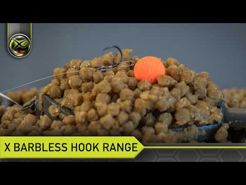 Haczyki Matrix X5 F1 Pellet Rigger Barbless Eyed - 12 film wideo 