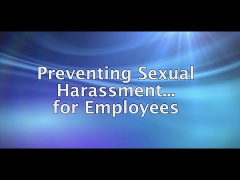 Sexual Harassment Training for Employees