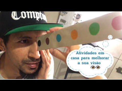 Melhore sua Visão Periférica e geral com esses exercícios simples e em casa.