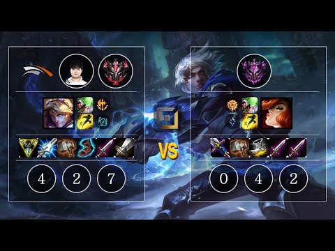 HLE Tempt Ezreal vs Miss Fortune Bot - KR GrandMaster Patch 10.10