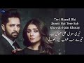 Kaisi Teri Khudgarzi Ost Lyrics With English Translation Rahat Fateh Ali Khan Danish Taimoor