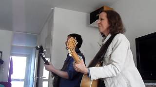 Rita Hosking &amp; Sean Feder - prettybird/come sunrise bij huisconcert ter aar 3-4-2016