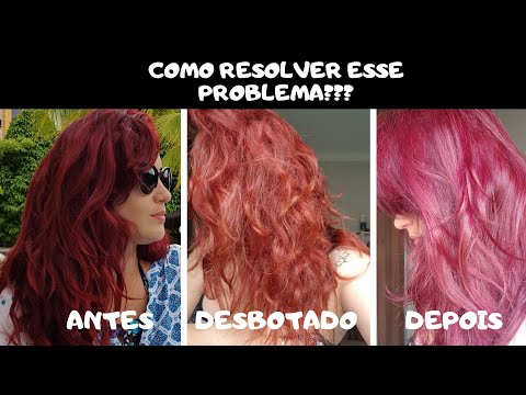 MEU CABELO DESBOTOU MUITO | VEJA COMO RESOLVI E DEIXEI ELE VERMELHINHO SEM PINTAR