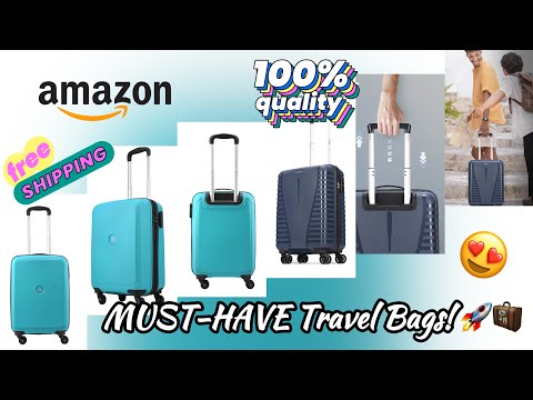 Trolley Bags You NEED for Travel! 🧳✈️ @thelifearoundami #travel #amazon