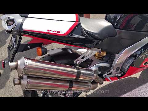 Aprilia RSV Mille SP warmup - diesen Sound hört man selten