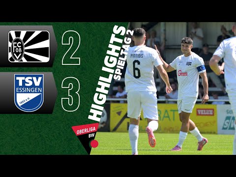 HIGHLIGHTS | FC 08 Villingen - TSV Essingen | Oberliga 2025/26, Spieltag 2