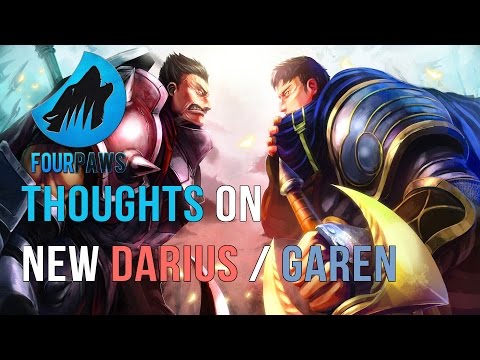 My Initial Thoughts on New Darius / Garen | Juggernaut patch 5.16