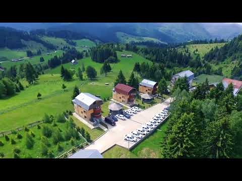 Complex turistic, priveliste deosebita, apa curativa, aer pur, afacere ascendenta, Fundata, Bran, Brasov — Video