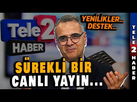 TELE2 HABER'de yeni canlı yayın sistemi! Murat Taylan merak ettiklerinizi yanıtlıyor...