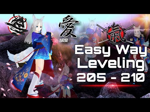 Toram Online : Fast Leveling Guide 205 - 210 | Easy Way To Get EXP