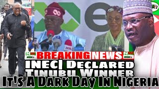 (1-3-23) BREAKING| INEC| Declares Tinubu Winner Of 2023 Presidential Election|