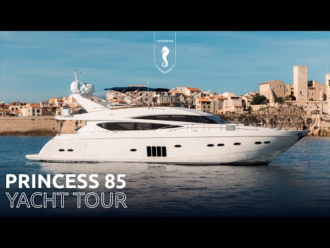 Inside the Princess 85 Motor Yacht | Full Luxury Walkthrough