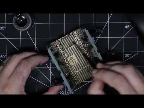 Grimdark Terrain painting for Warhammer 40,000