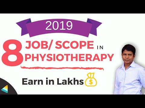 8 Job / Scope of BPT | Career in Physiotherapy Video