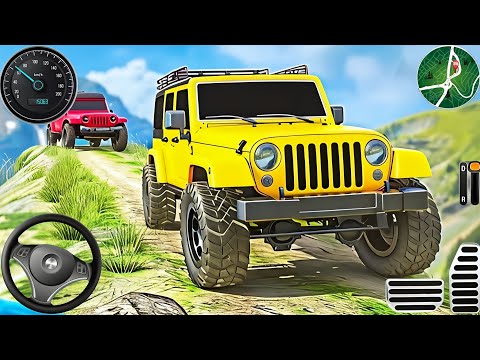 Uphill Offroad 4x4 Jeep Driving Simulator 3D - Drive SUV 4x4 jeep Offroad Game - Android GamePlay