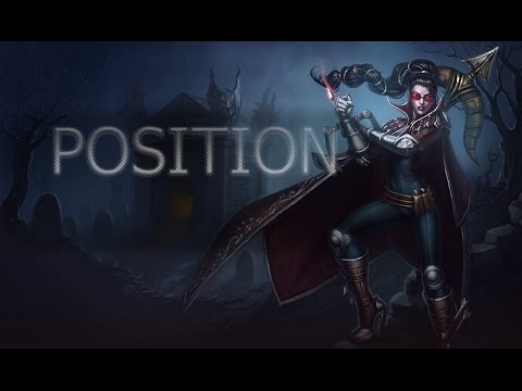 simple position as adc (Vayne)