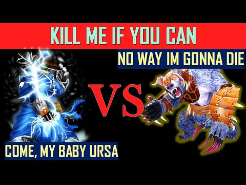 Storm Spirit vs Ursa - Kill Me if You Can!  (Dota 2 7.27)