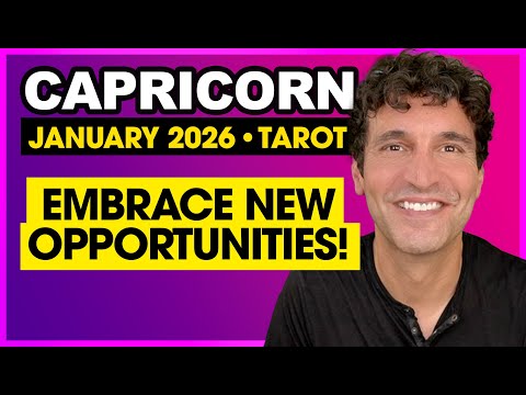 Capricorn: Stay Grounded & Embrace New Opportunities | January 2026 Tarot