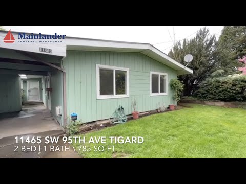 Coming Soon! Cozy 2 Bedroom Duplex Located in a Great Location Close to Washington Square.  Water/Sewer Included in Rent. property video