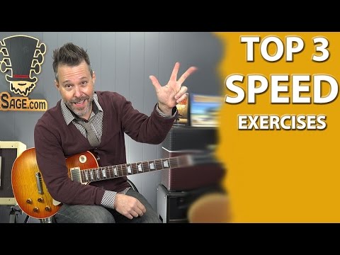 3 QUICK and Effective Guitar SPEED Building Exercises