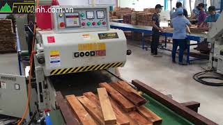 MÁY BÀO 2 MẶT GOODTEK + BĂNG TẢI NẠP PHÔI HIỆU QUẢ CAO