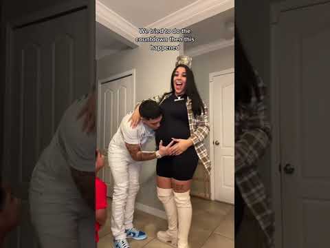 Son gets upset at mom and dad during countdown #shorts