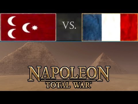 Napoleon Total War Online Multiplayer Battle: Ottomans vs France on Pyramids