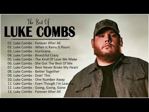 Luke Combs performing