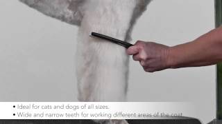 Andis Premium Pet Grooming Tools - 7.5 inch Steel Comb