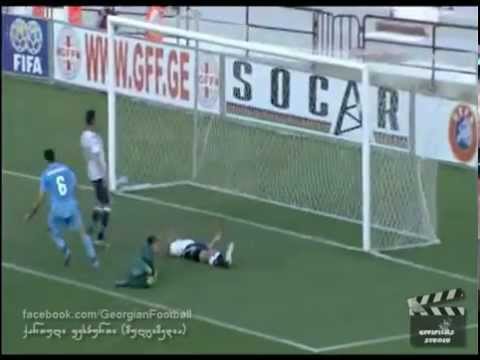 Dila Gori (Georgia) 3-1 AGF Aarhus (Denmark) 26.07.2012 UEFA Europa League Second Q/R