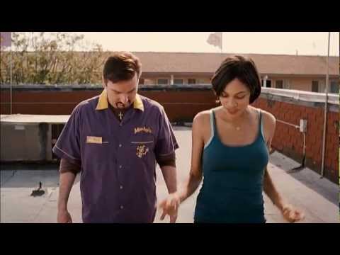 "A, B, C,..."  - Clerks II (Sexy Rosario Dawson)