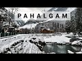 Pahalgam in Winter | Kashmir in Winter - Episode 6 |  Srinagar to Pahalgam - Betaab Valley