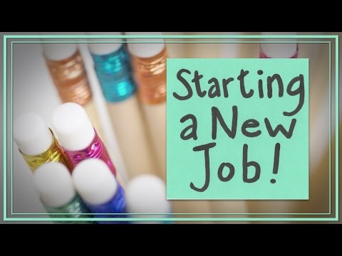 Starting a New Job!