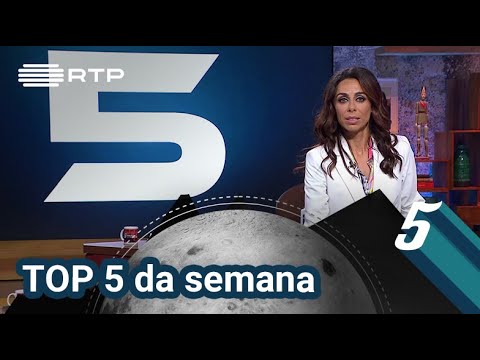 TOP 5 da semana: Edmar, Lili Caneças, Joana Latino, Presidente Marcelo | 5 Para a Meia-Noite | RTP
