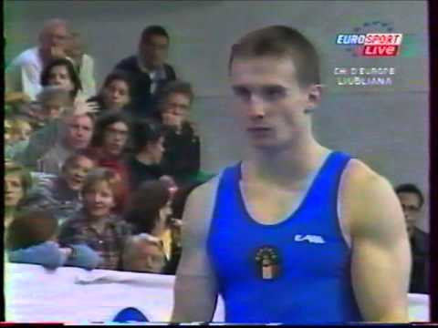 Ioan Silviu SUCIU (ROM) vault - 2004 Europeans Ljubljana EF