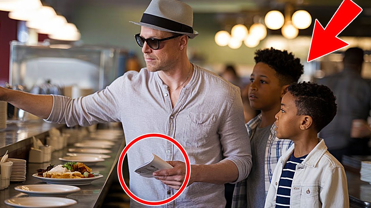 UN PDG DÉGUISÉ COMMANDE DANS SON RESTAURANT ET EST CHOQUÉ D'ENTENDRE 2 GARÇONS NOIRS DERRIÈRE LUI...