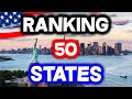 All 50 STATES in AMERICA Ranked WORST to BEST