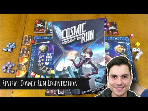 Review Cosmic Run Regeneration ...Light Mid Weight Euro in 45 Minutes