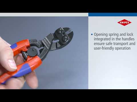 KNIPEX CoBolt® Compact Bolt Cutters video